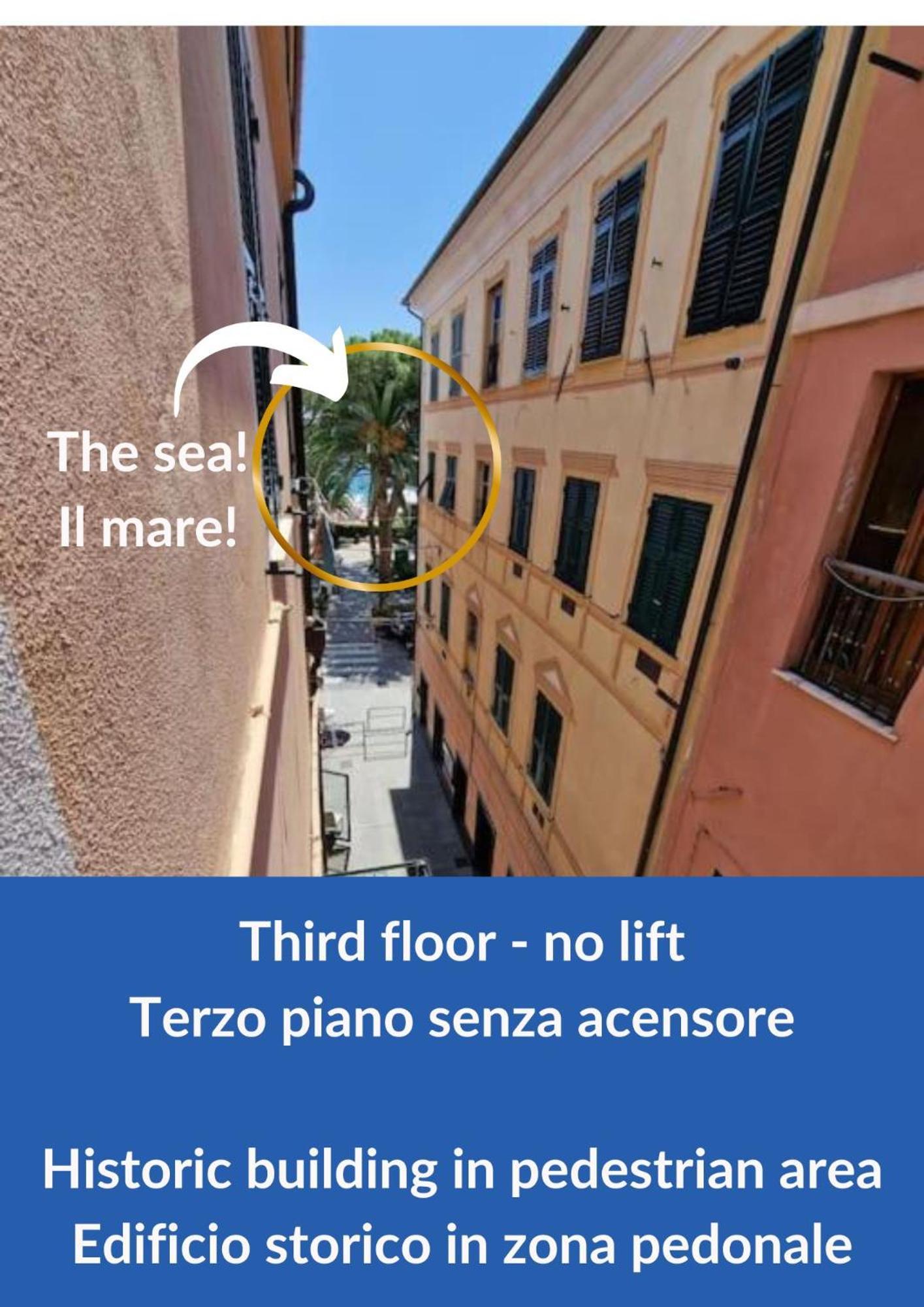Silver Sands Finale Ligure - Traditional Apartment - 4 Beds & Terrace By The Beach Eksteriør bilde